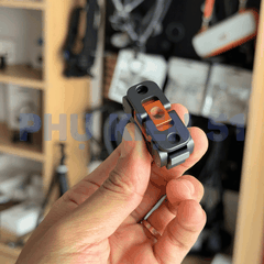 Ngàm tích hợp ren 1/4 Telesin Action 6 Nano  / Osmo 360 II tiện lợi đa năng