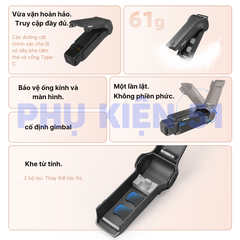Ốp aMagisn bảo vệ Pocket 4 tránh va đập bảo vệ cụm gimbal