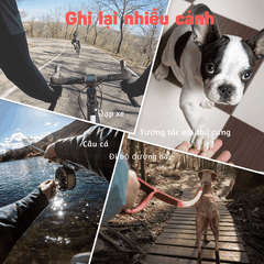 Vòng Đeo Cổ Telesin Góc POV kẹp chắc chắn hỗ trợ quay ngang dọc uốn dẻo tiện dụng S2-HNB-02