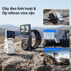 Dây đeo aMagisn cho Remote Insta360 Luna cố định giúp coi video trực tiếp