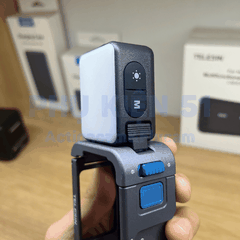 Đèn tích hợp ngàm DJI Osmo Action 5 Pro 4 3 trợ sáng hỗ trợ quay vlog