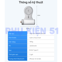 Telesin Pro Shot Imaging Grip Iphone Iphone 12 -17 Series hợp kim nhôm cao cấp