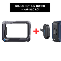 Khung hợp kim nhôm Gopro 13 12 11 10 9 Black nâng cấp tích hợp nhiều phụ kiện