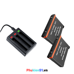 Pin và Dock sạc 3 khe dành cho Insta360 One X3