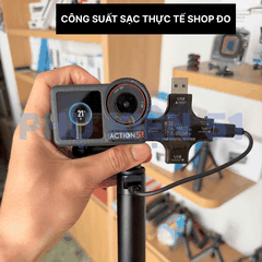 Gậy sạc Telesin 2.0 dự phòng Actioncam Insta360 Gopro 5000mah kéo dài thời gian sử dụng