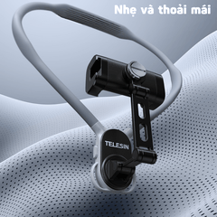 Vòng Đeo Cổ Telesin Góc POV kẹp chắc chắn hỗ trợ quay ngang dọc uốn dẻo tiện dụng S2-HNB-02