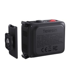 Đèn trợ sáng TELESIN cho DJI Action 6 / Nano kèm chân Cold Shoe hỗ trợ nhiều phụ kiện