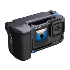 StreetGrip Kit TELESIN GOPRO 9 10 11 12 13 BLACK - Tay cầm hỗ trợ chụp hình đường phố nghệ thuật