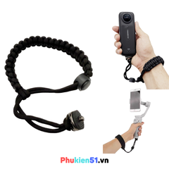 Dây đeo tay chống rơi thiết bị gậy Actioncam gimbal Insta360 lỗ ốc 1/4 inch