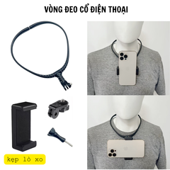 Vòng Đeo Cổ Gắn ActionCam Điện Thoại giá rẻ