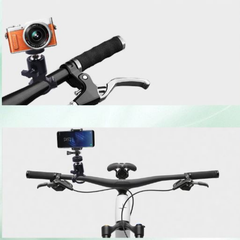 Hợp Kim Nhôm Xe Đạp Xe Máy Tay Cầm Gắn Giữ Kẹp Cho Gopro