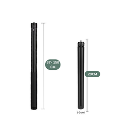 Gậy nối dài 75cm và Tripod kim loại hỗ trợ chiều cao Gimbal