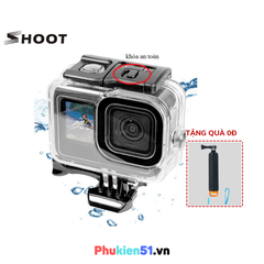 Khung Vỏ Chống Nước Shoot Gopro 13 12 11 10 9 8 7 6 5 Black 