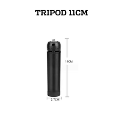 Chân đế tripod gấp gọn hợp kim nhôm có ốc 1/4'' cho máy ảnh Gimbal chịu tải 3kg