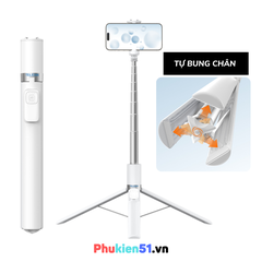 Tripod Telesin kiêm remote tự mở chân cho điện thoại kéo dài 1m8 điều khiển bluetooth lên đến 10m