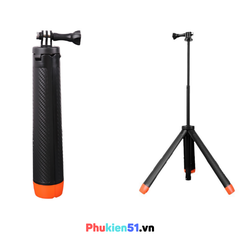 Tay cầm phao kiêm Tripod kéo dài 57cm gắn Actioncam Action Gopro Insta360