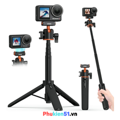 Tripod Vrig Ac 40 cho Dji Osmo Action 5 Pro 4 3 tích hợp ngàm sẵn siêu gọn gàng dễ sử dụng