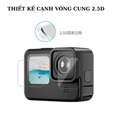 Cường Lực TELESIN Gopro 12 11 10 9 Black