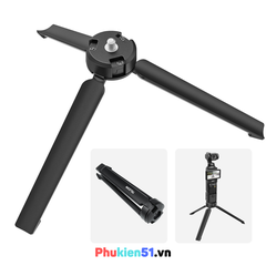 Tripod gấp gọn Telesin hợp kim nhôm dùng pocket 3 , gậy Actioncam