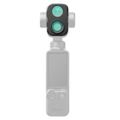 Lens góc rộng Telesin 0,75x Pocket 4 Pro mở rộng góc quay