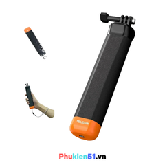 Tay cầm phao 2.0 Telesin gắn Actioncam giúp nổi trên bề mặt nước chống thất lạc