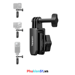 Giá đỡ kẹp kính Telesin cho Actioncam kẹp kính chắn gió nhôm CNC chắc chắn