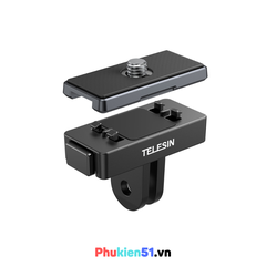 Bộ ngàm Telesin Thao tác Nhanh Insta360 X5 X4 X3 Ace Pro Pro 2  S7-JBK-18-TIS