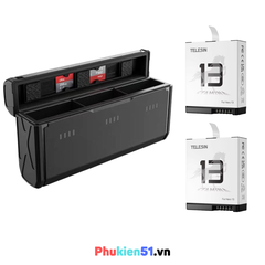 Hộp sạc và Pin Stamina Gopro 13 Black kéo dài thời gian sử dụng