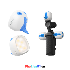 Đèn Telesin Pocket 3 trợ sáng nhỏ gọn hít nam châm thao tác nhanh tiện lợi S5-BGD-13