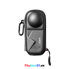Túi mini Telesin đựng Insta360 X4 X5 bảo vệ camera chống va đập tốt
