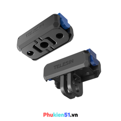 Ngàm Telesin Osmo Action 5 4 3 Osmo 360 Nano tích hợp ren 1/4 tiện lợi