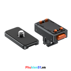 Ngàm Vrig AC 07 cho Insta360 Ace Pro Pro 2 X2 X3 X4 X5 Gopro 12 thao lắp nhanh ngàm chắc chắn
