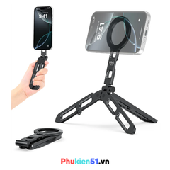 Tripod Mini Vrig MG 21 hít magsafe nhỏ gọn tiện lợi làm vlog mọi lúc