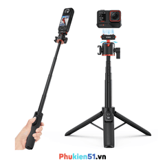 Tripod Vrig Ac 50 cho Insta360 X5 Ace Pro 2 tích hợp Remote kéo dài 55cm tiện lợi
