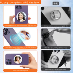 Gương Vrig MG 20 hỗ trợ selfile vlog cho điện thoại dễ dàng