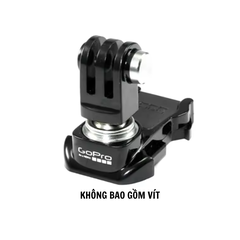 Mount Đế gài Gopro xoay 360  Keo 3M dán nón cong phẳng chắc chắn