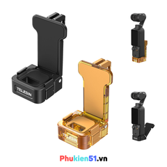 Đế kẹp từ tính Telesin Pocket 4P 4 3 gắn nhiều phụ kiện
