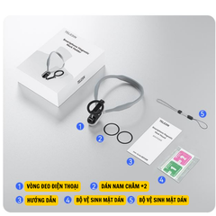 Vòng đeo cổ cao cấp Telesin hít Magsafe nam châm dành cho điện thoại