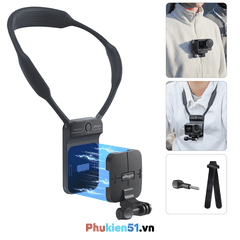 Vòng đeo cổ aMagisn từ tính cho Actioncam giấu ẩn trong áo hít mạnh mẽ