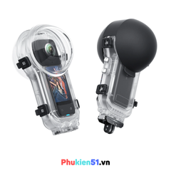 Khung chống nước aMagisn cho Insta360 X5 bơi lặn bảo vệ camera