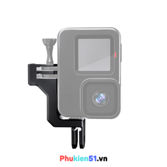 Ngàm Chuyển Dọc CNC cho Actioncam Gopro 13 12 11 10 9 8 Black cứng cáp chắc chắn