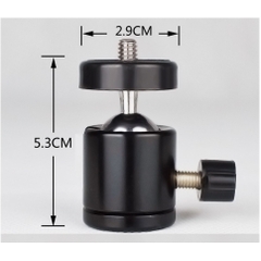 Đầu ball ốc chuyển  Ốc 1 / 4 inch xoay 360 độ