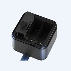 Bộ sạc aMagisn cho Insta360 Ace/Ace Pro hỗ trợ sạc 3 pin cùng lúc - Hàng Chính Hãng