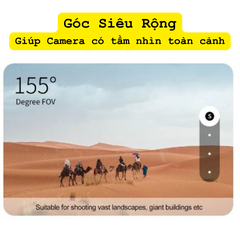 Max Lens Mod TELESIN GoPro Hero 12 11 10 9 Black - Góc quay siêu rộng FOV 155 độ