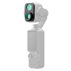 Lens góc rộng Telesin 0,75x Pocket 4 Pro mở rộng góc quay