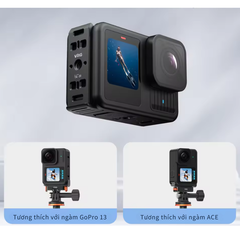Nắp pin Vrig AC 29 gắn dọc Gopro 13 12 11 10 9 Black dễ dàng tiện lợi