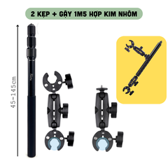 Bộ kẹp gắn gậy tàng hình INSTA360 One X X2 X3 X4