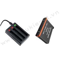 Pin và Dock sạc 3 khe dành cho Insta360 One X3