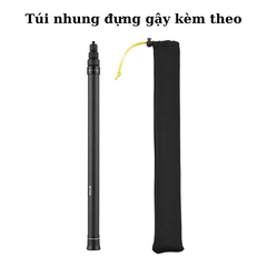 Gậy 1.5M 3M Carbon Fiber tàng hình kéo dài dành cho Insta360, GoPro, GoPro Max