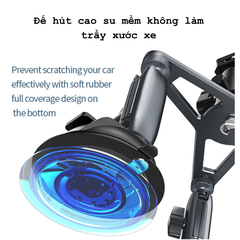 Đế Hít 3 Chân Cao Cấp TELESIN hỗ trợ gắn Actioncam Camera